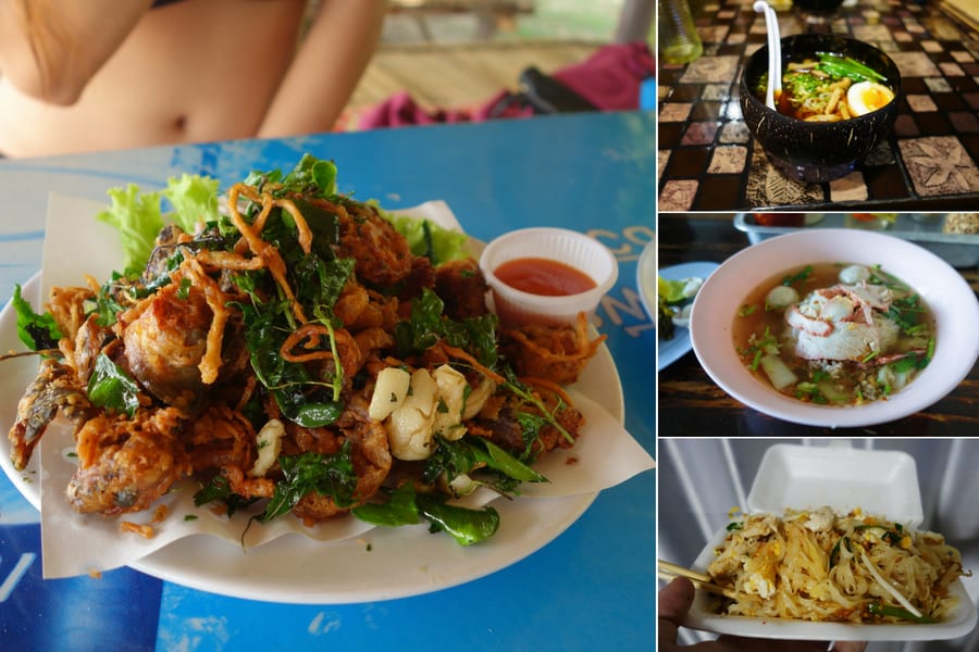 Cheap and delicious street food.