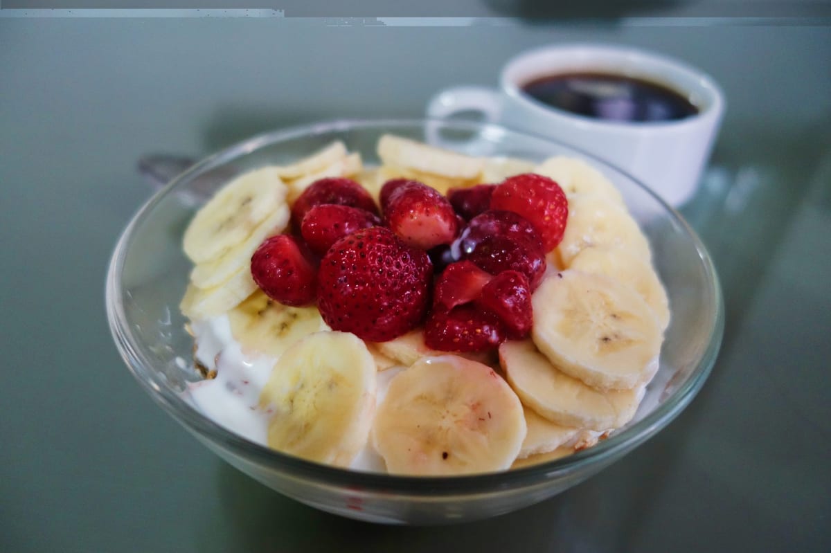 Breakfast of champions.