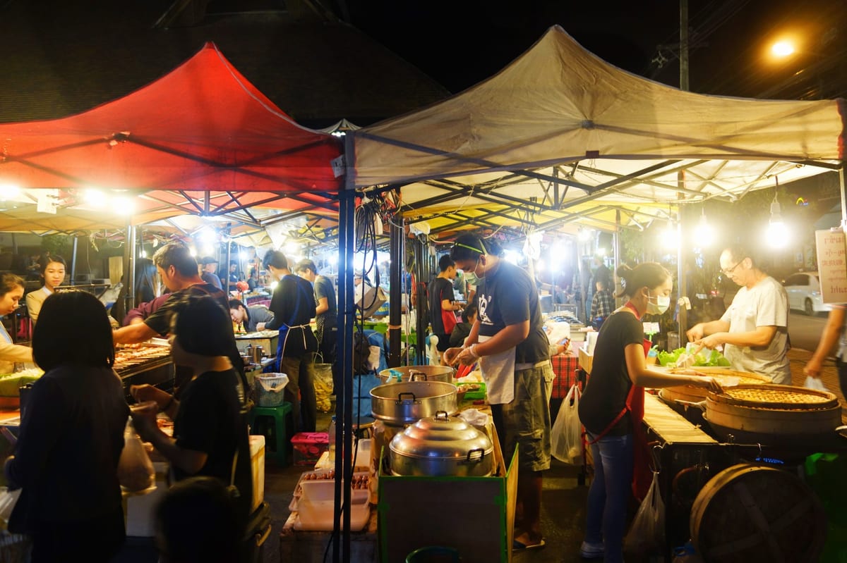 Chiang Mai has markets everywhere.