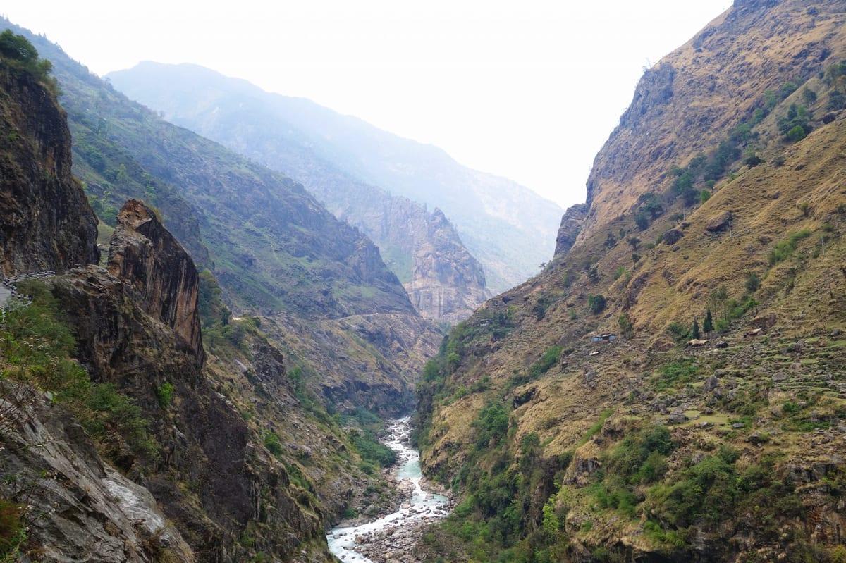 Foothills of the Annapurna Circuit