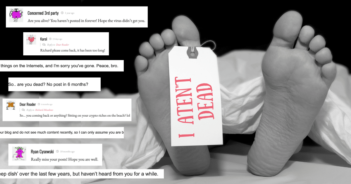 I aten't dead cover image