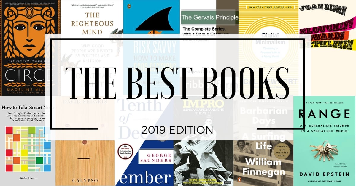 The best of the best books I read in 2019 cover image