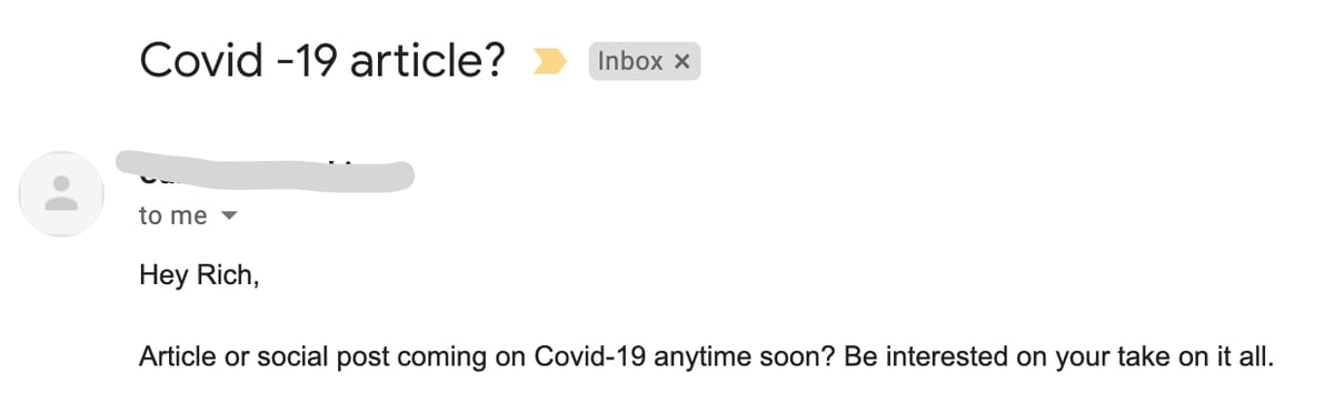 covid-19 screen
