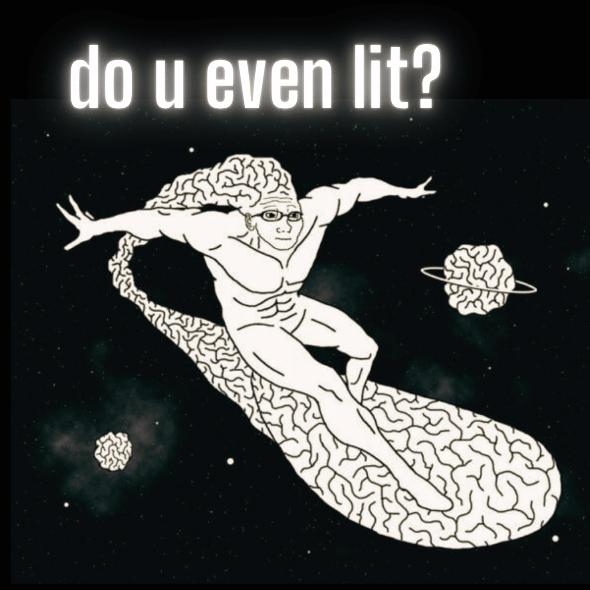 do you even lit podcast art
