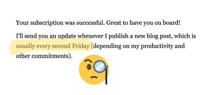 new posts every second Friday