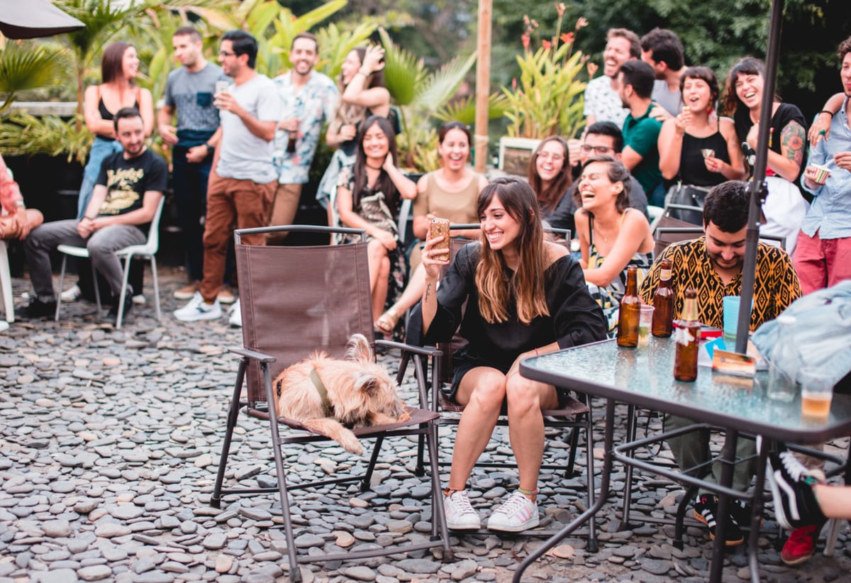 La Casa Redonda coworking space in Laureles, Medellin