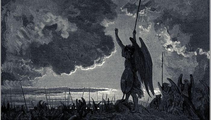 Lucifer slash Satan reigning up a storm in Hell