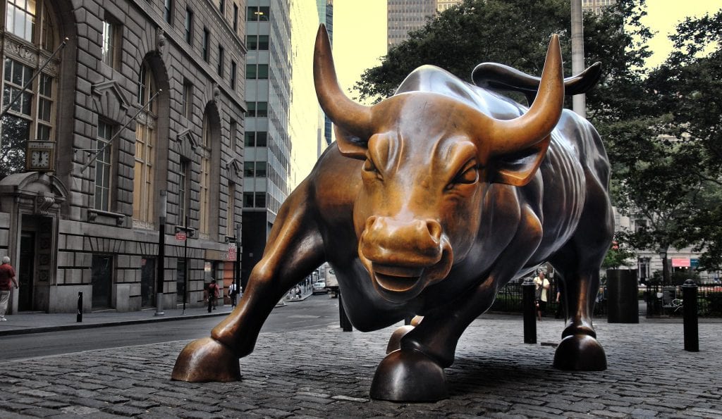 wall street bull: what if the market crashed today?