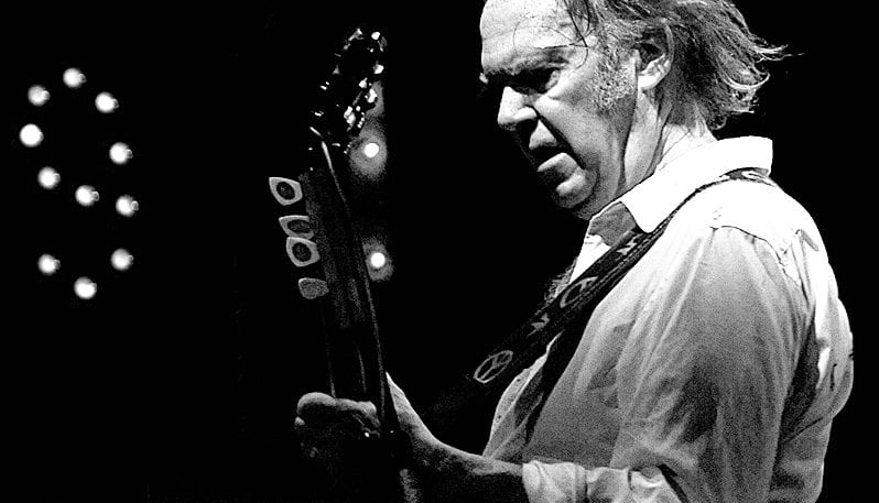 Neil Young one note solo
