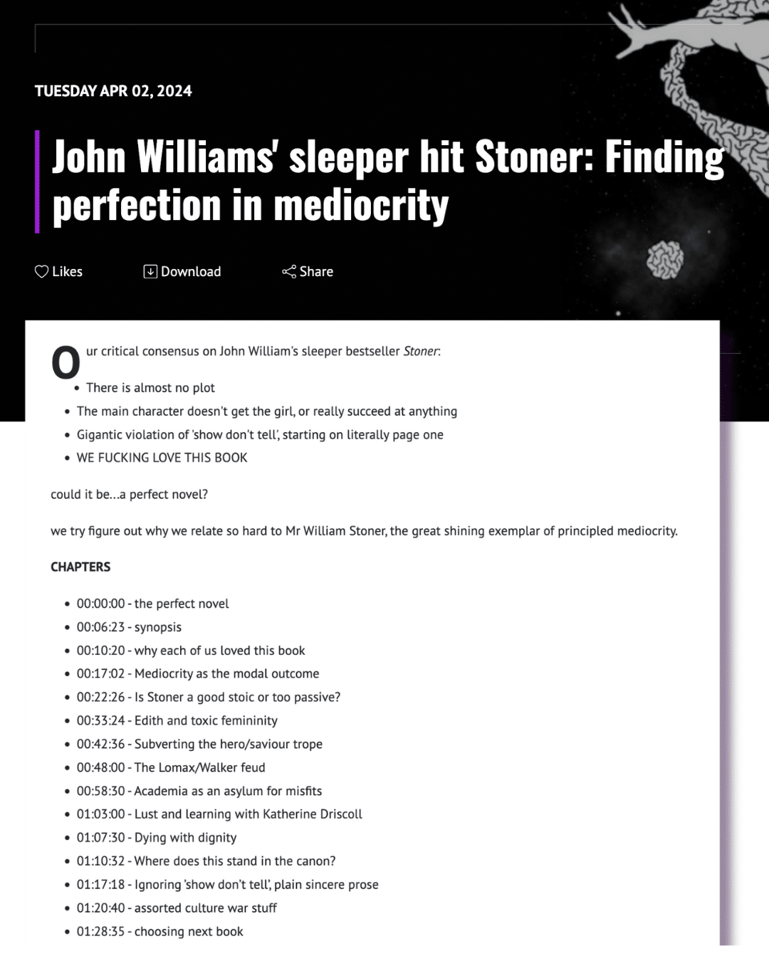 stoner-john-williams-book-club-podcast-discussion