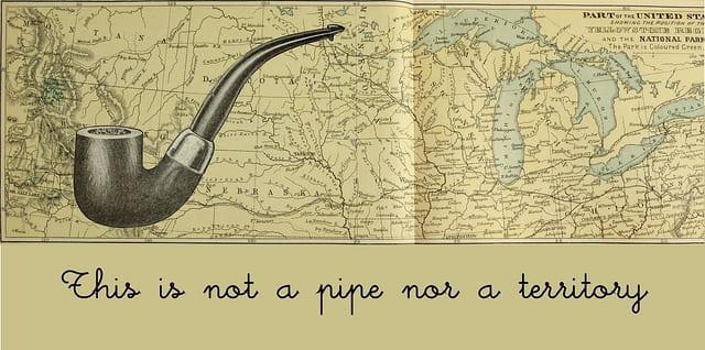 The law of attraction: The map is not the territory, and this is not a pipe