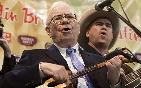 warren buffett showman